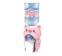 Veemoon 1pezzi Distributore Giocattolo Per Ragazzo Ragazza Mini Fontana Cartoon Rosa Giocattolo Educativo Per Casa Delle Bambole e Cucina Resistente e Facile Da Usare