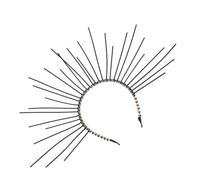 Veemoon 1pezzi Fascia Capelli Donna Elegante Per Feste Di Halloween Cercechio Per Capelli Alone Da Dea Fascia Per Decorazioni Tema Realizzato Materiali