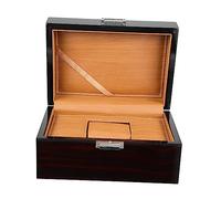 Veemoon 1pezzi Organizer Orologi Singolo Pelle Selezionata Resistente All Usura e Morbido Fibbia Scatola Realizzata Galvanica Ad Alta Pressione Design Elegante Per Uso Personale Domestico