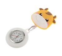Veemoon 1pezzi Orologio Da Taschino Infermieristico Cartoon Con Gancio Retrattile Design Scalabile Quadrante Per Ospedale e Divisa Infermiera Regalo Pratico e Duraturo Per Medici e Infermi