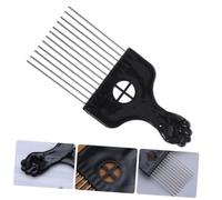 Veemoon 1pezzi Pettine Districante Denti Larghi Con Ergonomico Per e Spessi Rake Comb Per Styling Salone e Personale Colore