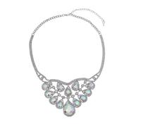 Veemoon 1pezzi Pour Femme Chaîne Pour La Clavicule Pendentif Le Cou Élégant Et Soigné Détails Texture Raffinée