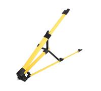 Veemoon 1pezzi Treppiede Per Livella Spirit Level Con Vial Supporto Gradienter Resistente Per Strumenti Di Misurazione Autolivellanti Giallo