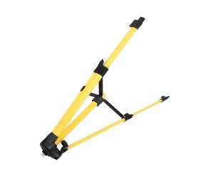 Veemoon 1pezzi Treppiede Per Livella Spirit Level Con Vial Supporto Gradienter Resistente Per Strumenti Di Misurazione Autolivellanti Giallo