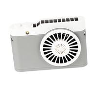 Veemoon 1pezzi Ventilatore Sospeso Senza Foglie Elettronico e Pratico Realizzato in Materiale Di Forma Di Telecamera Creativa e Unica Corda Luce Torcia Notte Scatola Fragranze Oli Essenzia