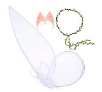Veemoon 1set Cosplay Fate Orecchie Folletto e Cerchietto Per Ragazze Accessori Per Per Halloween e Speciali
