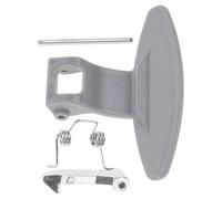Veemoon 1set Maniglia Porta Lavatrice Metallo Compatibile Con Ricambio Per Lavatrice Carico Frontale Maniglia Duratura e Stile Moderno