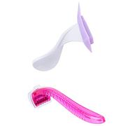 Veemoon 1Set Rasoio Bikini Silicone per Donne Rasoio e Portatile per Depilazione Precisa Aree Sensibili Sicuro e Facile Usare per Principianti