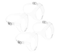 Veemoon 2 Paia Detachable Transparent High Heel Shoe Straps Adjustable Loose Ankle Belts For Women Prevent Slipping And Enhance Comfort