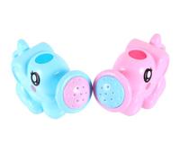 Veemoon 2 Pezzi Annaffiatoio per Vasca da Bagno a Forma di Elefante, Giocattolo da Bagno in Plastica Abs Sicuro e Resistente, Gioco Interattivo per Ragazzo Ragazza e Piccoli, Set