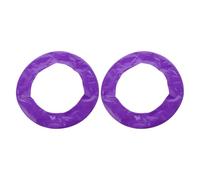 Veemoon 2 Pezzi Base Rotonda per Palla da Yoga Gonfiabile in PVC Antiscivolo, Supporto Stabile per Palla da Pilates e Fitness, per Allenamenti a Casa
