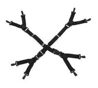 Veemoon 2 Pezzi Cinturino Sottogola per Casco da Lavoro in Nailon Nero, Regolabile con Design a Coppa per Mento, Leggerezza e Stabilità Migliorata per Sicurezza Garantita