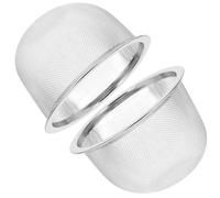 Veemoon 2 Pezzi Colino da Tè in Acciaio Inox 8 Cm Filtro Infusore Rete Fine per Teiera e Tazza Accessori Cucina per Infusione Tè Sfuso