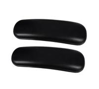 Veemoon 2 Pezzi Cuscini Bracciolo Sedia Ufficio in PU Resistente con Apertura per Montaggio e Fissaggi Pad Ergonomici per Comfort Prolungato Braccia e Gomiti Sostituzione Facile per