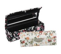 Veemoon 2 Pezzi Custodia per Rossetto Retro Stile Portatile e Organizer Cosmetico per Labbra per
