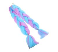 Veemoon 2 Pezzi Extension Capelli Intrecciati Sintetici Treccine Jumbo Resistenti al Calore per Donne e Ragazze per Feste e Festival