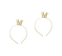 Veemoon 2 Pezzi fascia per la della coroncina sposa fasce per con design a Accessori per forniture per feste D'oro