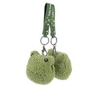 Veemoon 2 Pezzi graziosi portamonete lovable dorables gabs portafogli kidle frog borsino moneta rana cambiare i sacchetti di stoccaggio borse per la conservazione dei soldi cotone pp Green