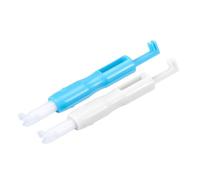 Veemoon 2 Pezzi Inseritore Ago Automatico in Plastica per Macchina da Cucire, Strumento Portatile per Cucito e Ricamo, Adatto a Principianti e Professionisti