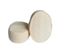 Veemoon 2 pezzi Loofah Naturale per Doccia Spazzola Massaggio Esfoliante Ecologico per Rimuovere Morta Stimola Circolazione Resistente e Facile Usare Adatta per Gomiti e Ginocchia