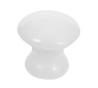 Veemoon 2 Pezzi Massaggiatore Fungo per Spa Pietra Massaggio e Scraping Rilassante Stimola La Circolazione e Riduce Dolori Strumento Manuale per Trattamento Trigger Point Bianco