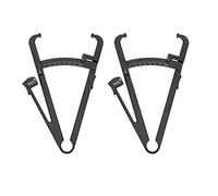 Veemoon 2 Pezzi Misuratore Di Grasso Corporeo Nastro Misuratore Di Spessore Per Materiali Plastici Resistenti Design Semplice e Pratico Leggero e Compatto Facile Da Usare e Trasportare