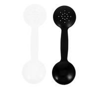 Veemoon 2 pezzi Occlusore per Occhio in PP Resistente Nero e Bianco Copertura per Test Visivi Strumento Compatto per Esami Oculistici Professionali in Scuole e Ottiche