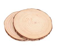 Veemoon 2 Pezzi Pietre da Giardino in Legno per Esterno, Stepping Stones Facili da Installare e Riutilizzabili, Camminamento Decorativo Minimalista per Percorsi Esterni e