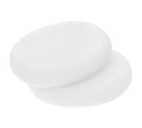 Veemoon 2 pezzi Pietre da in Marmo Naturale Lisce e Resistenti per Oli Essenziali Pietre Calde Spa per Uomo e Donna Uso Domestico e