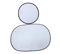 Veemoon 2 pezzi Riflettore Fotografico Pieghevole Portatile e Luce Morbida Diffusore per Studio e Esterni per e Live Streaming con Riduzione