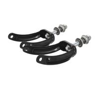 Veemoon 2 pezzi Ruota Anteriore per Carrozzina Bracket Metallo per Ruote Girevoli Compatibile con Ruote Accessorio per Migliorare Manovrabilità e Della Carrozzina Colore Colore Casuale