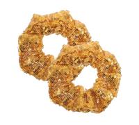 Veemoon 2 Pezzi Scrunchies Paillettes Brillanti per Ragazze Elastici per Leggeri e Portatili Accessori per Acconciature e Speciali