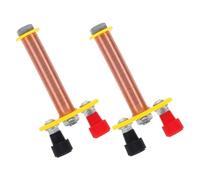 Veemoon 2 Pezzi Solenoide Elettromagnetico Modello Circuitale Degli Strumenti Didattici Bobina Di Rame Strumenti Per Esperimenti Di Fisica Bobina Di Induzione Dimostrativa Plastica
