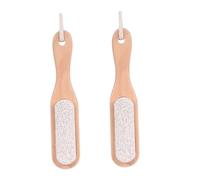 Veemoon 2 pezzi Spazzola per Unghie Pietra Pomice Pulitore Spa per Manicure e Pedicure Rimuove Rifiuti e Sporco Accessorio per Nail Art e Finitura Liscia Facile Usare e Sicuro per La
