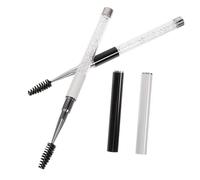 Veemoon 2 pezzi Spazzole per con Scovolino Spirale Applicatori Mascara Resistenti e Delicati per Naturali per e Laminazione Compatte e Leggere Viaggio