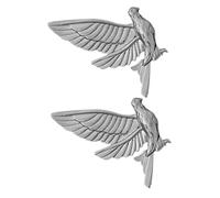 Veemoon 2 Pezzi Spilla Animale Spilla Di Cigno Gioielli D'aquila Clip Per Colletto a Catena Accessori Per Spille Con Badge Spilli Per Calzini Spilla Da Abito Spilla Lega Di Zinco Argento