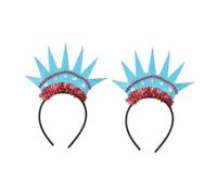 Veemoon 2 Pezzi Statua della Libertà Fascia per Accessorio Party Leggero con Design Antiscivolo per Decorazioni e Foto Ricordo