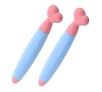 Veemoon 2 Pezzi Stilo Piatto Penna Stilo Resistiva Penne Stilo Capacitive Stilo Touchscreen Stilo Per Tablet Per Penna Stilo Per La Scrittura a Mano Plastica