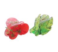 Veemoon 2 Pezzi Veggie Themed Small Hair Claw Clips Lightweight Acrylic Cute Vegetable Hair Accessories For Women And Daily Wear