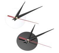 Veemoon 2 Set Orologio con Movimento Silenzioso Accessorio Orologio utile Movimento dell'orologio Sostituzione del Movimento dell'orologio Piccolo meccanismo dell'orologio Acrilico Bianca