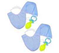 Veemoon 2 Set Set Costume Bebè Adulto Bonnet, Pp e Tessuto | Bachelor Party e Scherzi di Gruppo, Taglia, Dress Up Rapido, Uso Versatile per Eventi