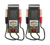 Veemoon 2 tester per batterie di auto e moto - Controllo istantaneo dello stato della batteria - Strumento di misurazione con display a quadrante per uso domestico, in garage e in situazioni di