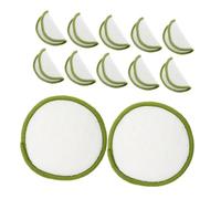 Veemoon 20 Pezzi Dischetti Struccanti Riutilizzabili Cotone di Bamboo Morbido per Rimozione Delicata Del Trucco e Pulizia Profonda Del Viso Lavabili e Sostenibili per Cura Della