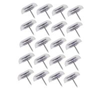 Veemoon 20 pezzi Protezioni Gambe Sedia Rotonde Antiscivolo con Feltro Copri Piedini Mobili per Sedie da Cucina Sgabelli e Tavoli Protezione Pavimenti e Riduzione Rumore Interni