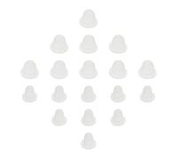 Veemoon 200 pezzi Contenitori per Inchiostro Tatuaggi in Silicone Alimentare Tazze U-shape Piccole e Medie Impermeabili Riutilizzabili e Facili da Pulire per Pigmenti e Vernici Tattoo