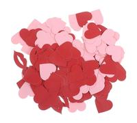 Veemoon 200 Pezzi Coriandoli Colorati per Matrimonio a Forma di Cuore e Labbra Decorazioni da Tavola per Feste e Foto Confetti per Eventi e Celebrazioni Romantiche