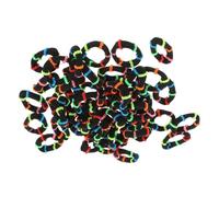 Veemoon 200pezzi Mini Fasce Elastiche Per Colorate Accessori Per Bambine Morbidi Ponytail Holders Per Acconciature Delicate e Stile Chic