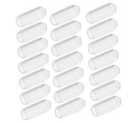 Veemoon 200pezzi Tappi Terminali per Fascia in Gomma Flessibile Coperture Terminali per Fascia per Capelli Sostituzione per Accessori per Protettivi