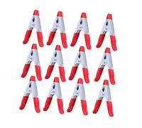 Veemoon 20pezzi Clips Per Fondali Fotografici Forti Forma Per Stabilità e Versatilità Studio Per Tende Coperture e Progetti Di Falegnameria