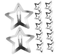 Veemoon 20pezzi Ferma Capelli Forma di Stella Punte Forcine Scatto per Capelli Piccole Mollette Carine e Resistenti Accessori per Styling per Bambine e Donne